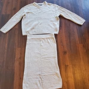 Brave Soul Sweater & Skirt Co-ord Set